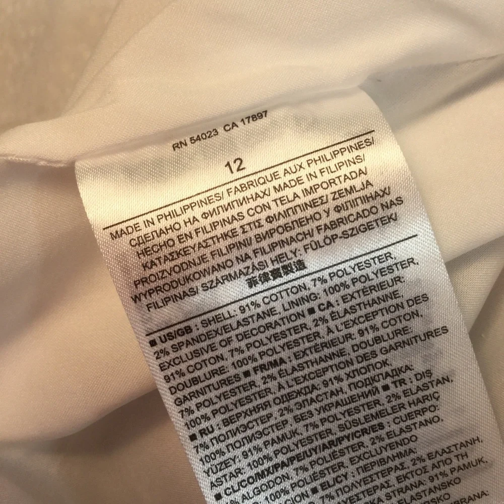 Banana Republic Faux Wrap Mini Skirt